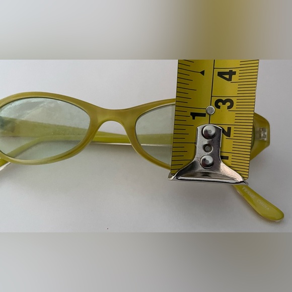 Vintage Chartreuse Eyeglass Frames - Picture 8 of 8